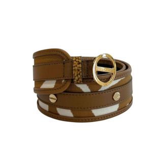 Borbonese Brown Genuine Leather Women Womens Belt