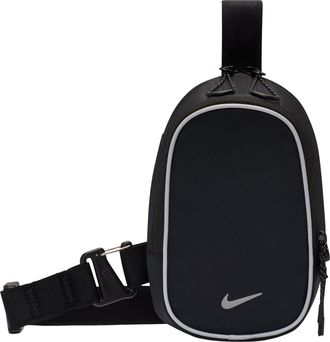 Nike Commute 1L Crossbody Bag Black Black Reflect Silver IQ1279-010