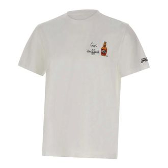 MC2 Saint Barth T-Shirts, male, White, Size: XL Portofino T-Shirt