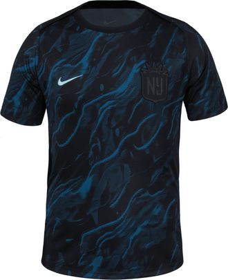 Nike NJ/NY Gotham FC 2025 Nike Mens NWSL Short-Sleeve Pre-Match Top in Green | M21556SBFC-MAB
