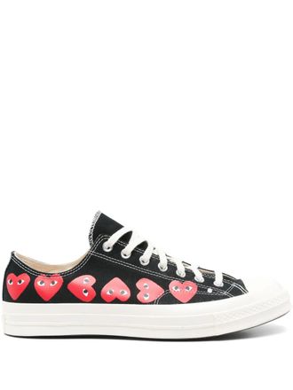 Comme Des Gar&ccedil;ons x Converse Chuck 70 Multi Heart sneakers - Black