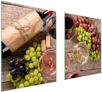 OEM Placa Protectora De Vidrio Para Estufa 85x52 Vino