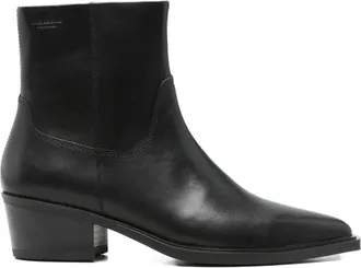 Vagabond Schoenen, Dames, Zwart, 40 EU, Katoen, Kelsey Enkellaarsjes