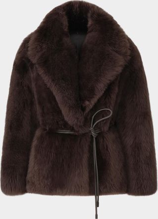 Mackage Ali Oversized Shearling Coat