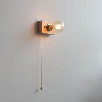 OEM 1 Aplique De Pared Vintage Con Cremallera, Luz C&aacute;lida, Estilo Industrial Vintage, Estilo R&uacute;stico
