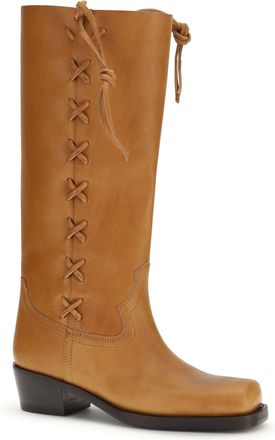 PARIS TEXAS Womens Roxanne Boots Cuoio