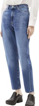 Armedangels Mairaa Mom-Jeans - Dames - Cropped Jeans - Blauw - W28 L32 - Denim - Jeans