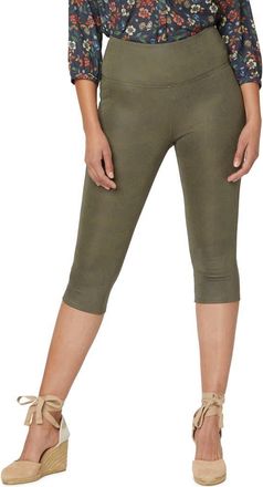 NYDJ Pull-On Capri Leggings in Moss at Nordstrom, Size Medium