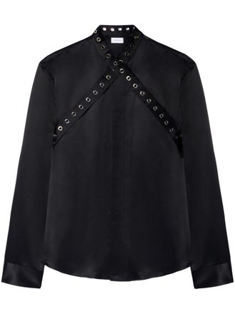 Off-white Zijden overhemd - Zwart