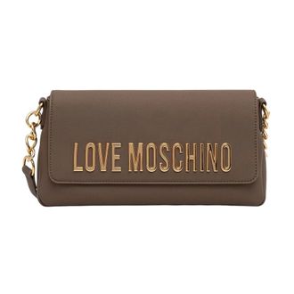 Love Moschino Crossbody tas - Dames - Tassen - Bruin - Maat: ONE Size Leer