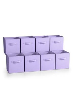 Sorbus 8-Pack Collapsible Storage Cubes in Pastel Purple at Nordstrom Rack