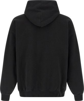 Balenciaga Mens Black Cotton Sweatshirt Clothing