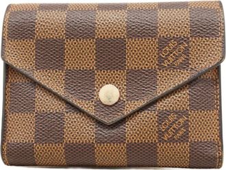Louis Vuitton Ebene Rose Ballerine Wallet (Tri-Fold) (Pre-Owned)