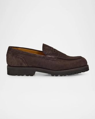 Allen Edmonds Men & apos;s Miller Reserve Lug-Sole Penny Loafers