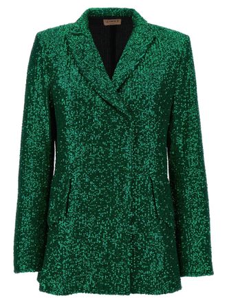 スカート LE TWINS 'Maria Cristina' long skirt (MARIACRISTINA VERDE) Le Twins Green Maria Cristina long skirt for Women Online