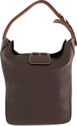 Herm&egrave;s Pre-owned Hermes Vache Hunter and Taurillon Swift Virevolte 29 1I3D879JVA79WJWH