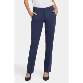 NYDJ Sculpt-Her Classic Trousers in Oxford Navy at Nordstrom, Size 16