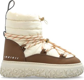 INUIKII Technical Performance Snowboots - Dames - Winterlaarzen - Beige - 36 EU - Wol - Schoenen