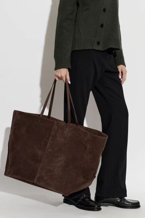 Jil Sander Suede Bag, Womens, Brown