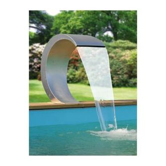 Ubbink Cascada De Acero Inoxidable Con Luz Led Ubbink