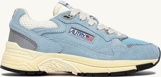 Autry HYPERWAY SNEAKERS IN PORTOFINO AND MARSHMALLOW MESH AND SUEDE