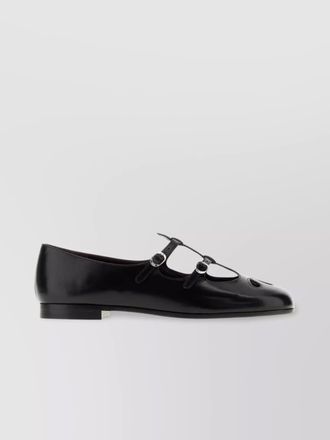 Tory Burch leather ballerina shoes