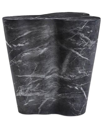 TOV Furniture Slab Concrete Indoor/Outdoor Side Table