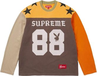 SUPREME x Playboy SS26 L/S Football T-Shirt Multicolor SUP-SS26-043-MULTI