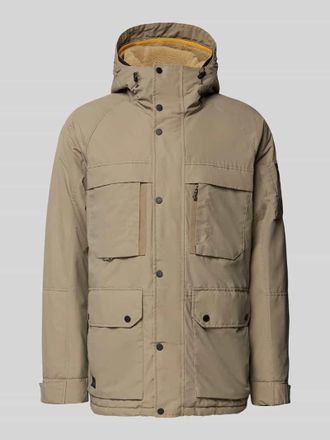 Camel Active Parka mit Kapuze in Beige, Gr&ouml;&szlig;e 48