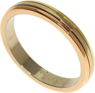 Cartier Yellow Gold (18K) Pink Gold (18K) White Gold (18K) Band Ring (Pre-Owned)