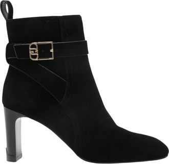 Liu Jo Laila 01 - Dames - Laarzen met Hak - Zwart - 39 EU - Leer - Schoenen