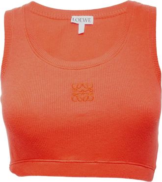 Loewe Top smanicato Anagram 2020-2025 - Arancione