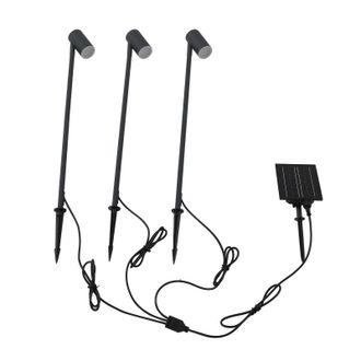 Lindby Lindby - Myric En Negro De Aluminio