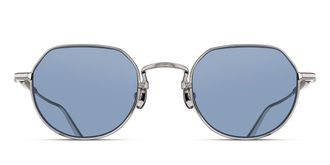 Matsuda M3167 PW Mens Sunglasses Silver Size 49