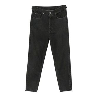 Maison Margiela Straight-Leg Jeans - Dames - Jeans - Zwart - Maat: W27 Katoen