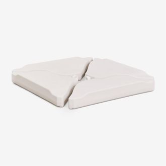 Sklum Pie De Sombrilla Rectangular 77x70 Cm Rellenable Zarpom Sklum