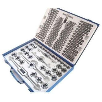 Trade Shop Trade Shop Traesio - Trade Shop - Filiera 110 Pezzi Set Filiere Per Filettatura Kit Completo Di Maschi