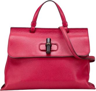 Gucci Borsa in Pelle Pre-owned con Manico Superiore - - Pre-owned - Donna - Rosa - ONE SIZE