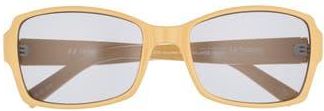 Le Specs Trance 56mm Rectangular Sunglasses in Mustard Putty at Nordstrom Rack
