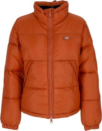 Dickies Gingerbread Dames Donsjack - Dames - Winterjassen - Bruin - M - Polyester - Jassen