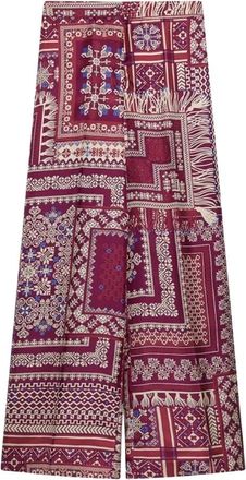Momoni Pantaloni a palazzo - - Trousers - Donna - Multicolore - L