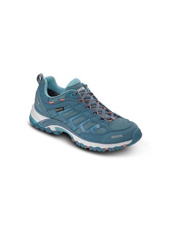 Meindl Wanderschuh MEINDL Meindl Caribe Lady GORE-TEX, Damen, Gr. 37,5, Normalschaft, gr&uuml;n, Veloursleder, Schuhe Wanderschuh, GORE-TEX - Winddicht, wasserdic