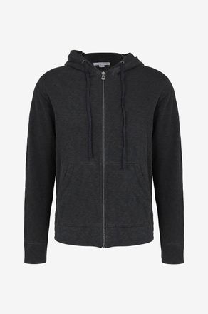 James Perse Kapuzensweatjacke im Vintage-Look