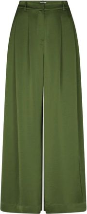 Dante6 Dames, Broeken, Groen, Maat: XS Satijn