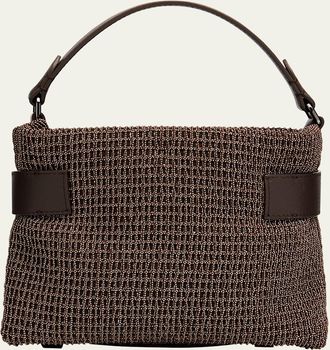 Brunello Cucinelli Essence 3D Monili Top Handle Bag