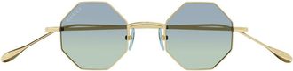 Gucci Gg1814s-004gold-gold-light Blue