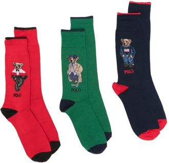 Ralph Lauren Crew Socks 3 Pack