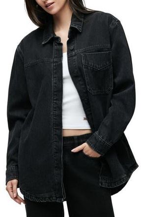 Hudson Denim Jacket in Stone Black at Nordstrom Rack, Size Small