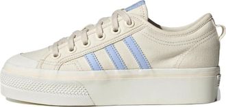 adidas (WMNS) adidas Nizza Platform Wonder White Blue Dawn HQ1911