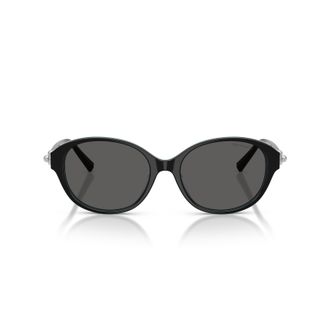 Tiffany & Co. 0tf4263d Oval-Shaped Black Frame Sunglasses